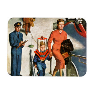 Magnet Flexible Voyageur de l'espace