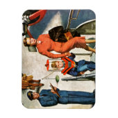 Magnet Flexible Voyageur spatial (Vertical)