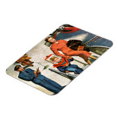 Magnet Flexible Voyageur spatial (Côté Gauche)