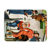 Magnet Flexible Voyageur spatial (Horizontal)