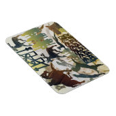 Magnet Flexible Voyageurs anciens 1995 (Côté Droit)