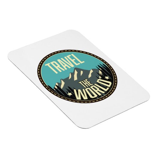 Magnet Flexible Voyagez à travers le Monde (Côté Droit)