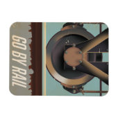 Magnet Flexible Voyagez en train (Horizontal)