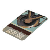 Magnet Flexible Voyagez en train (Côté Gauche)