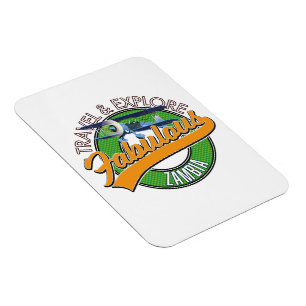 Magnet Flexible Voyagez explorer la zambie fabuleuse