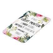 Magnet Flexible Vraiment grand mentor Cadeau Mentor Appréciation C (Côté Gauche)