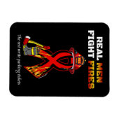 MAGNET FLEXIBLE VRAIS HOMMES COMBATTANTS (Horizontal)