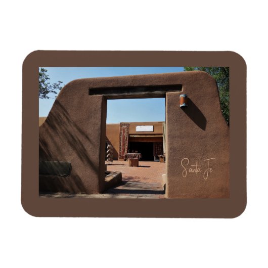 Magnet Flexible Vue adobe de Santa Fe (Horizontal)