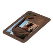 Magnet Flexible Vue adobe de Santa Fe (Côté Gauche)