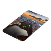 Magnet Flexible Vue aérienne de Central Park au coucher du soleil (Côté Gauche)