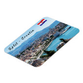 Magnet Flexible Vue aérienne de la ville divisée en front de mer, (Côté Gauche)