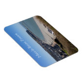 Magnet Flexible Vue aérienne, Mers-le-Bains, France (Côté Droit)