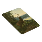 Magnet Flexible Vue arrière du lac Elk Vue sur un lac (Côté Droit)