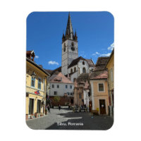 Vue attrayante de Sibiu, Roumanie sur un