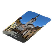 Magnet Flexible Vue attrayante de Sibiu, Roumanie sur un (Côté Gauche)