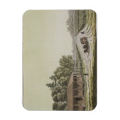 Magnet Flexible Vue de Capitol Hill, Washington (gravure couleur) (Vertical)