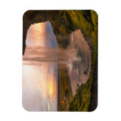 Magnet Flexible Vue de la cascade Islande Seljalandsfoss (Vertical)