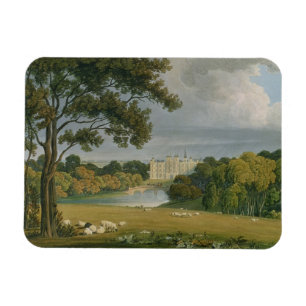 Magnet Flexible Vue de la Chambre de Burghley, siège du marquis