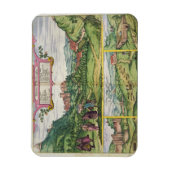 Magnet Flexible Vue de l'Alhambra, de 'Civitates Orbis Terrar (Vertical)