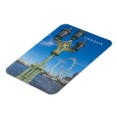 Magnet Flexible Vue de Londres depuis l'aimant frigo Westminster B (Côté Gauche)