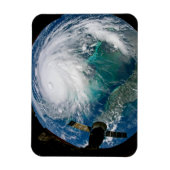 Magnet Flexible Vue De L'Ouragan Dorian. (Vertical)