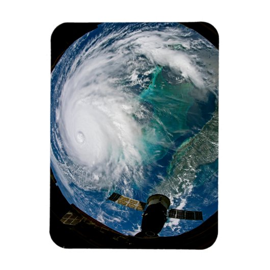 Magnet Flexible Vue De L'Ouragan Dorian. (Vertical)