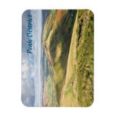 Magnet Flexible Vue de Mam Tor, Peak District photo souvenir (Vertical)