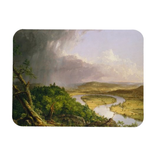 Magnet Flexible Vue de Mount Holyoke, Northampton, (Horizontal)