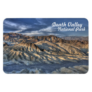 Magnet Flexible Vue de point de Zabriskie de parc national de