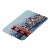 Magnet Flexible Vue de San Francisco à travers Golden Gate Bridge (Côté Gauche)
