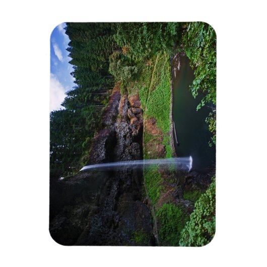 Magnet Flexible Vue de South Falls dans Silver Falls State Park (Vertical)