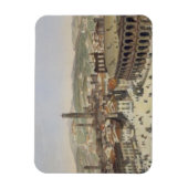 Magnet Flexible Vue de Vérone, gravée par L. Cherbuin (couleur en (Vertical)