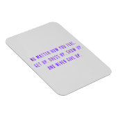 MAGNET FLEXIBLE VUE D'ENSEMBLE CHEERFUL CHEER UP ENCOURAGE QUOTE (Côté Droit)