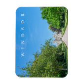 Magnet Flexible Vue d'entrée du château de Windsor aimant frigo (Vertical)