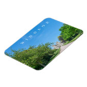 Magnet Flexible Vue d'entrée du château de Windsor aimant frigo (Côté Gauche)