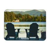 Magnet Flexible Vue des chaises Adirondack dans les Adirondacks, N (Horizontal)