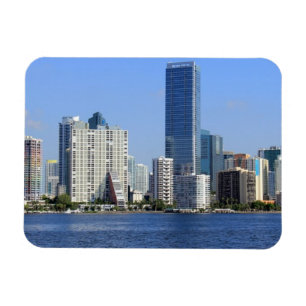 Magnet Flexible Vue d'horizon de Miami