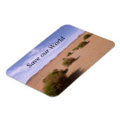 Magnet Flexible Vue du désert de Gobi (Côté Gauche)