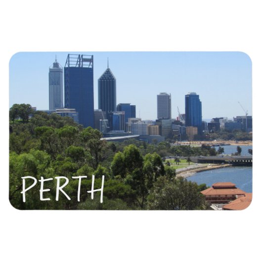 Magnet Flexible vue du parc de perth kings (Horizontal)