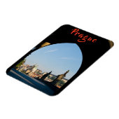 Magnet Flexible Vue du pont Charles à Prague - Tchèque R. (Côté Gauche)