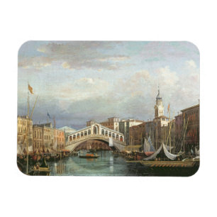 Magnet Flexible Vue du pont de Rialto à Venise