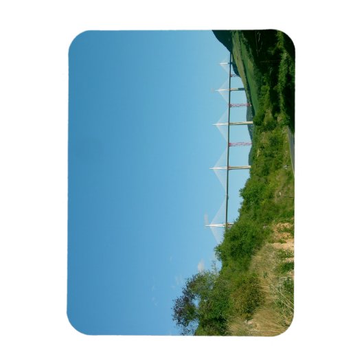 Magnet Flexible Vue du viaduc, achevé en décembre 2004 (p (Vertical)