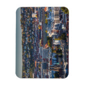 Magnet Flexible Vue élevée de la ville de Stuttgart (Vertical)