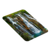 Magnet Flexible Vue en hauteur sur la cascade, Croatie (Côté Droit)