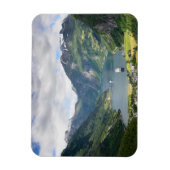 Magnet Flexible Vue Geirangerfjord en Norvège aimant rectangulaire (Vertical)