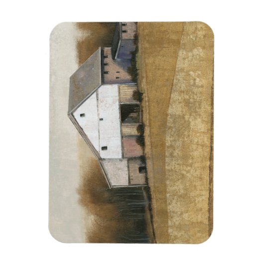 Magnet Flexible Vue Grange blanche (Vertical)