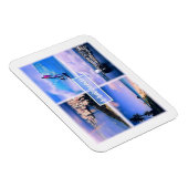 Magnet Flexible Vue Honolulu - Le Perouse - Lanikai Beach Oahu - (Côté Droit)