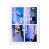 Magnet Flexible Vue Honolulu - Le Perouse - Lanikai Beach Oahu - (Vertical)