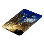 Magnet Flexible Vue nocturne de Chicago (Côté Gauche)
