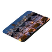 Magnet Flexible Vue nocturne des maisons "dames peintes" (Côté Gauche)